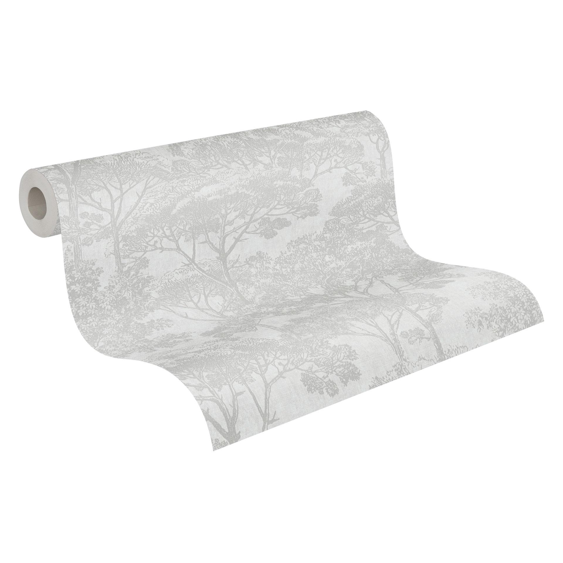 A.S. Création Cuba - Papier peint intissé de forêt, beige