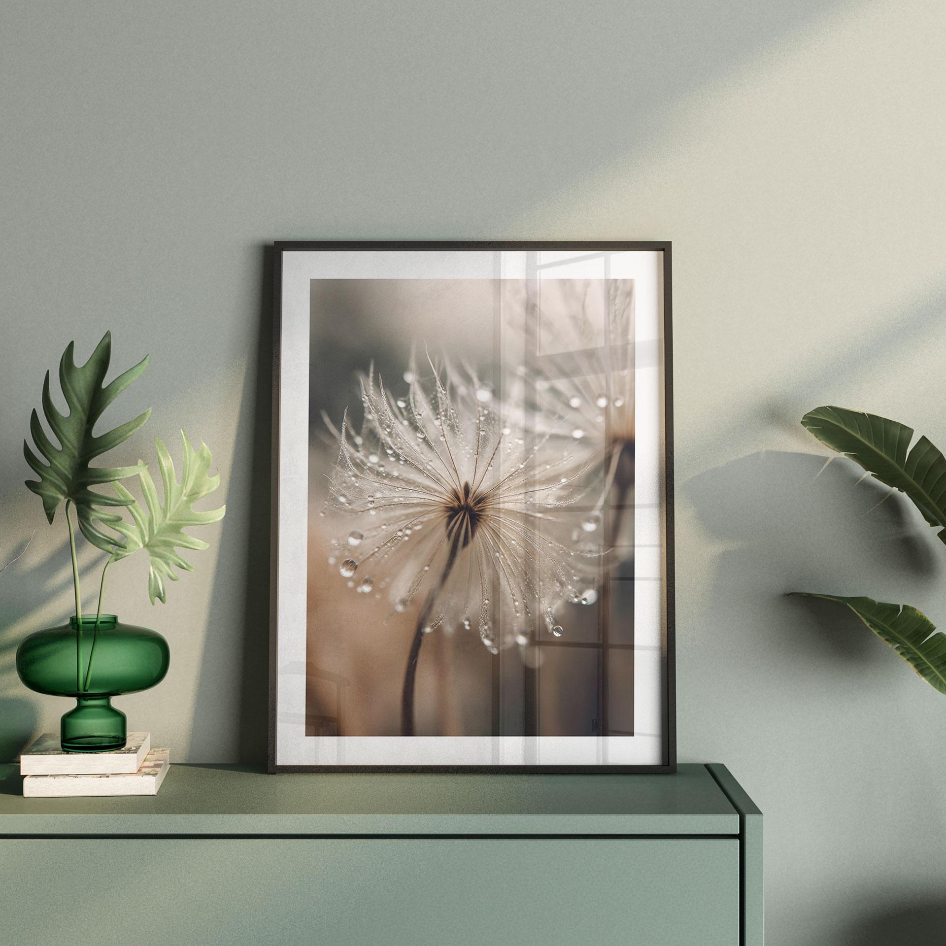 Plakat Mælkebøtte i morgendug - Treechild