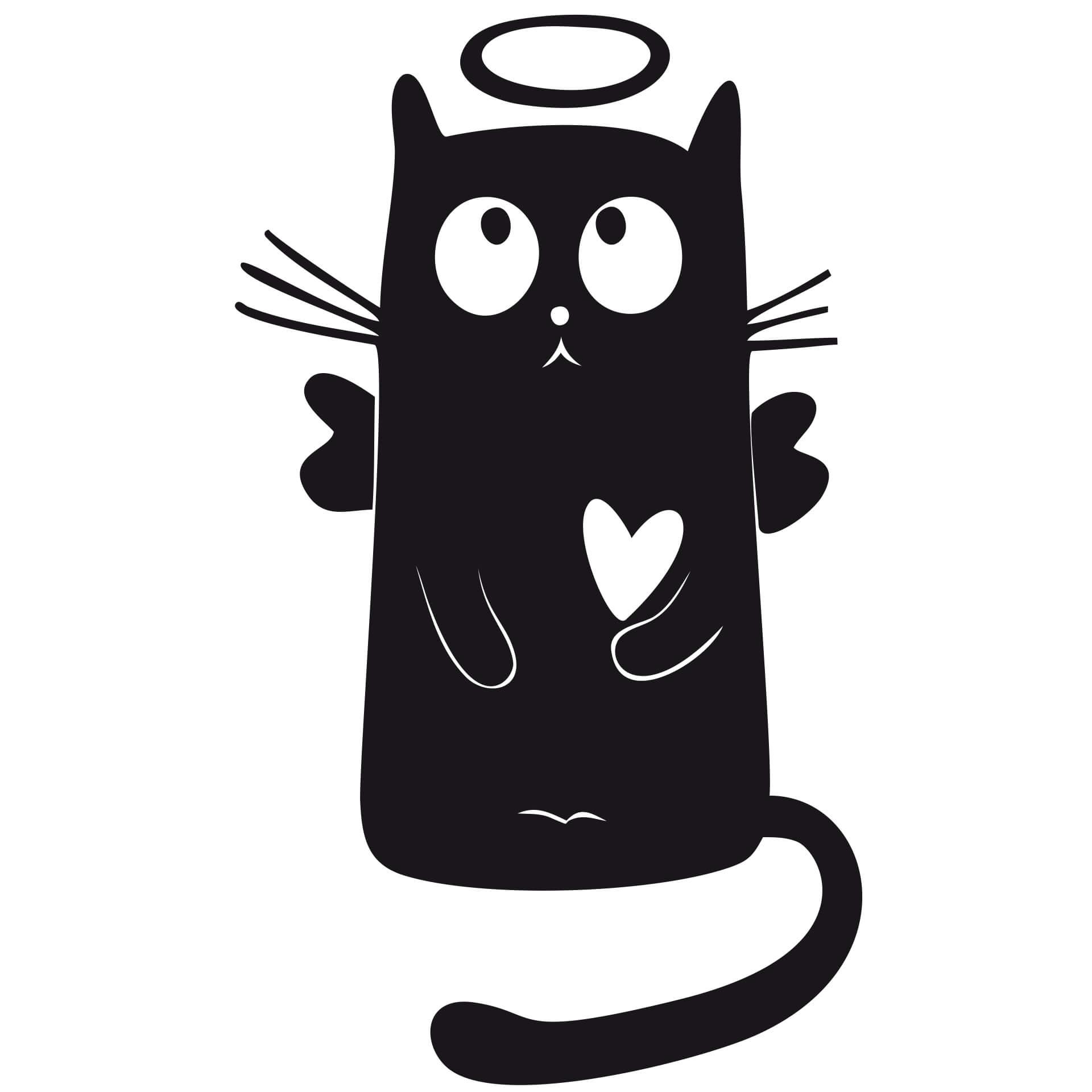 Wandtattoo - Holy Cat