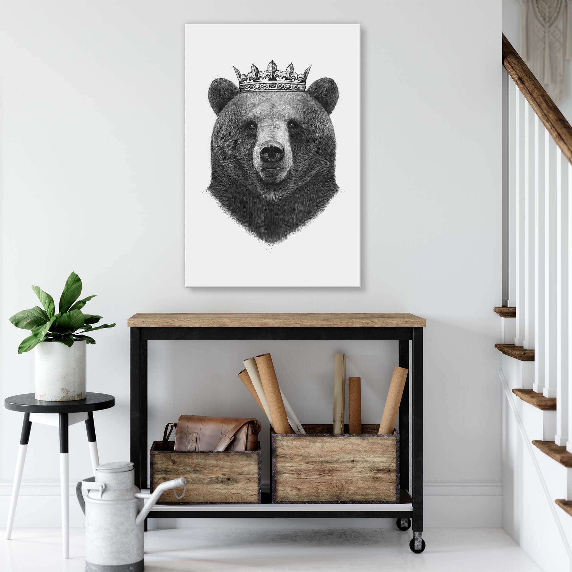 Obraz na płótnie Korenkova - King Bear