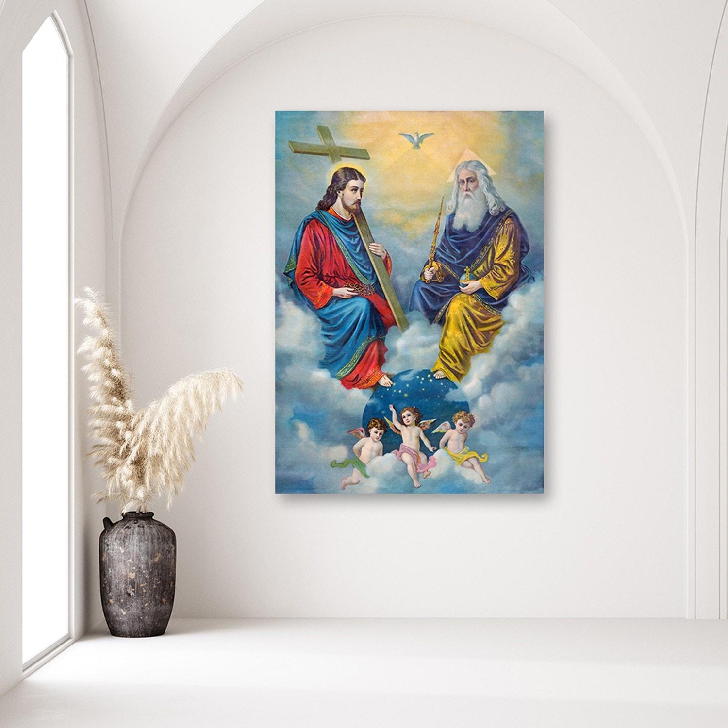 Canvasbillede, Den hellige treenighed