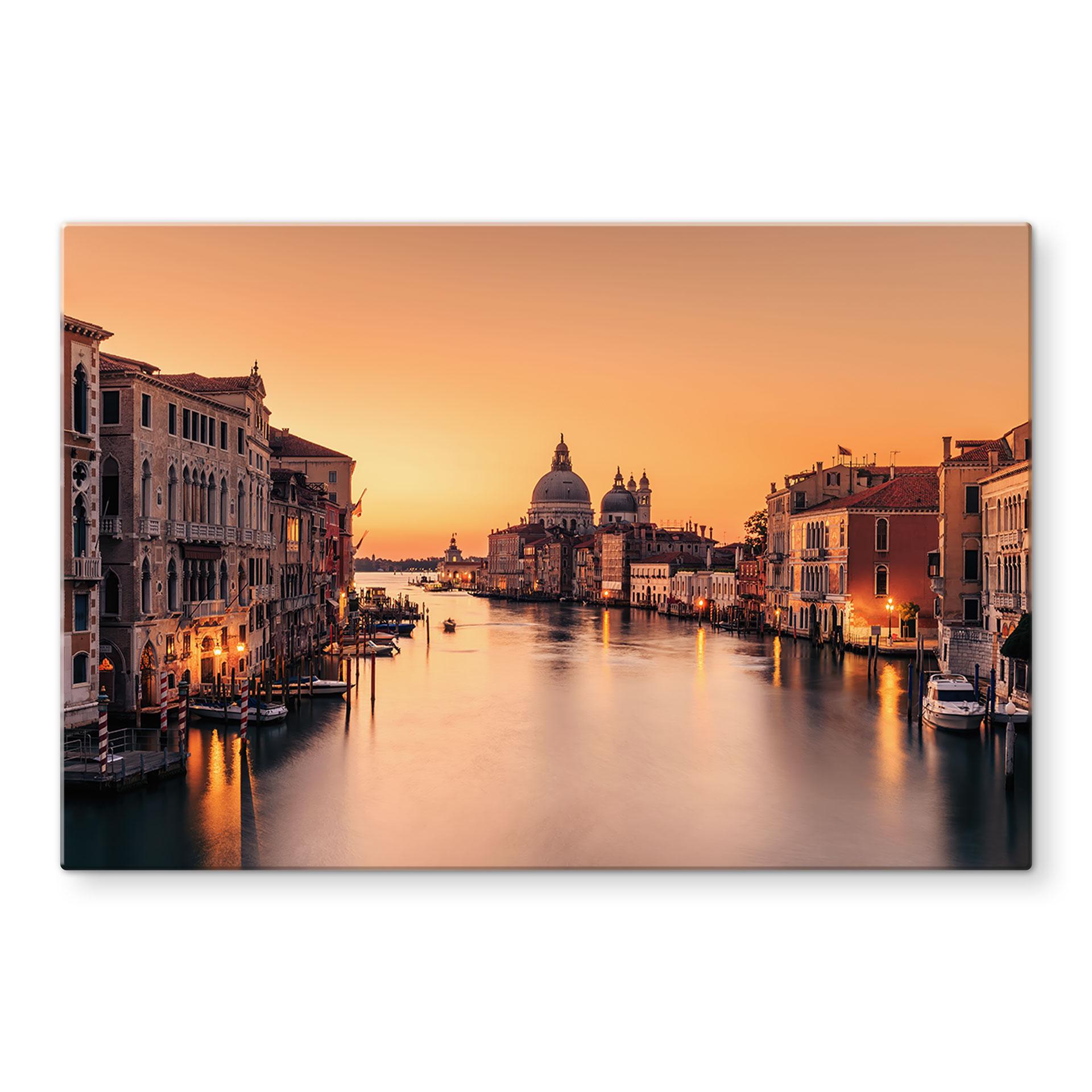 Stænkplade Solnedgang i Venedig - Zhang