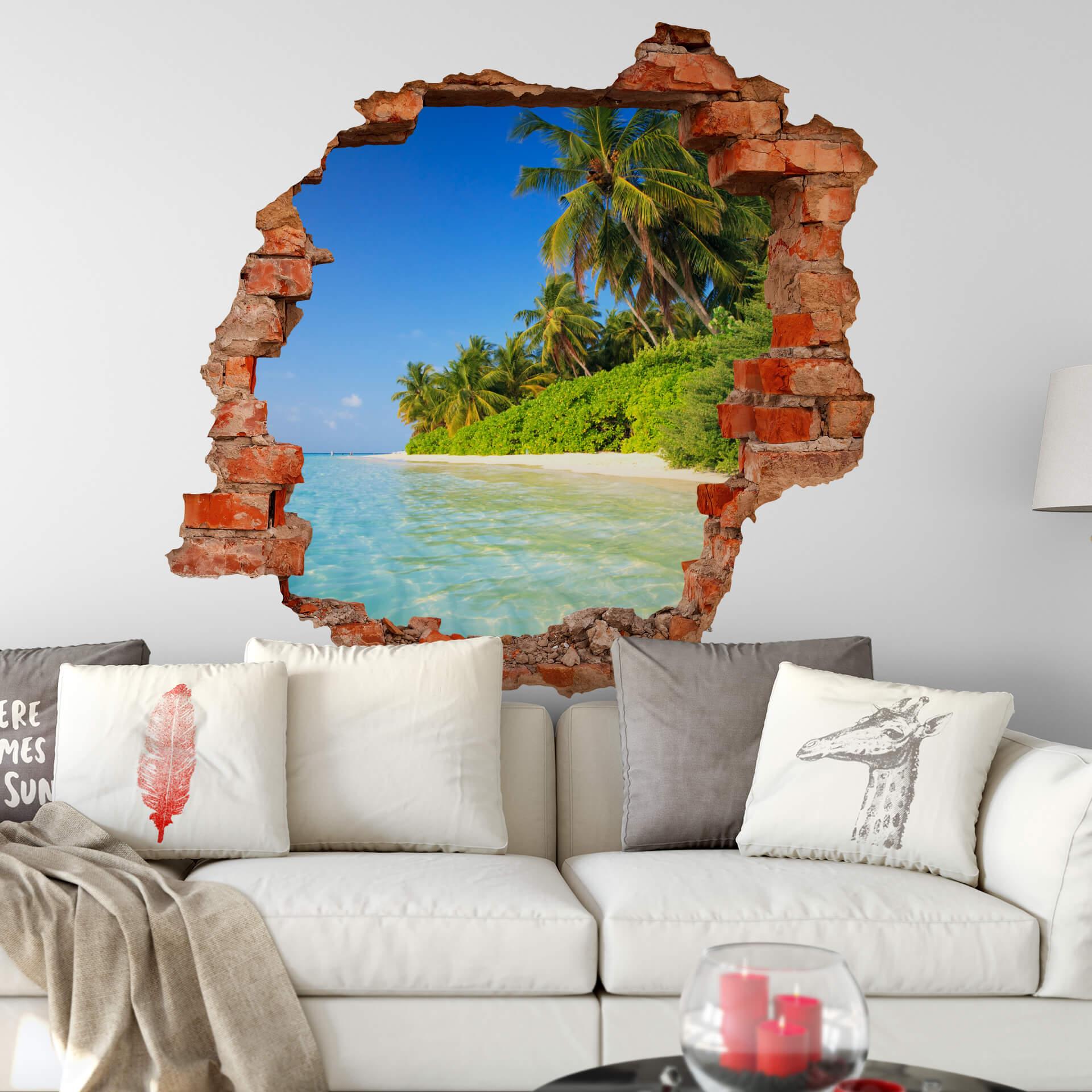 Adesivo 3D Colombo - Maldive
