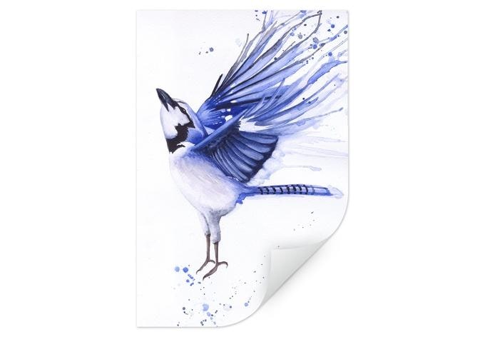Muurprint Müller - Pimpelmeesje