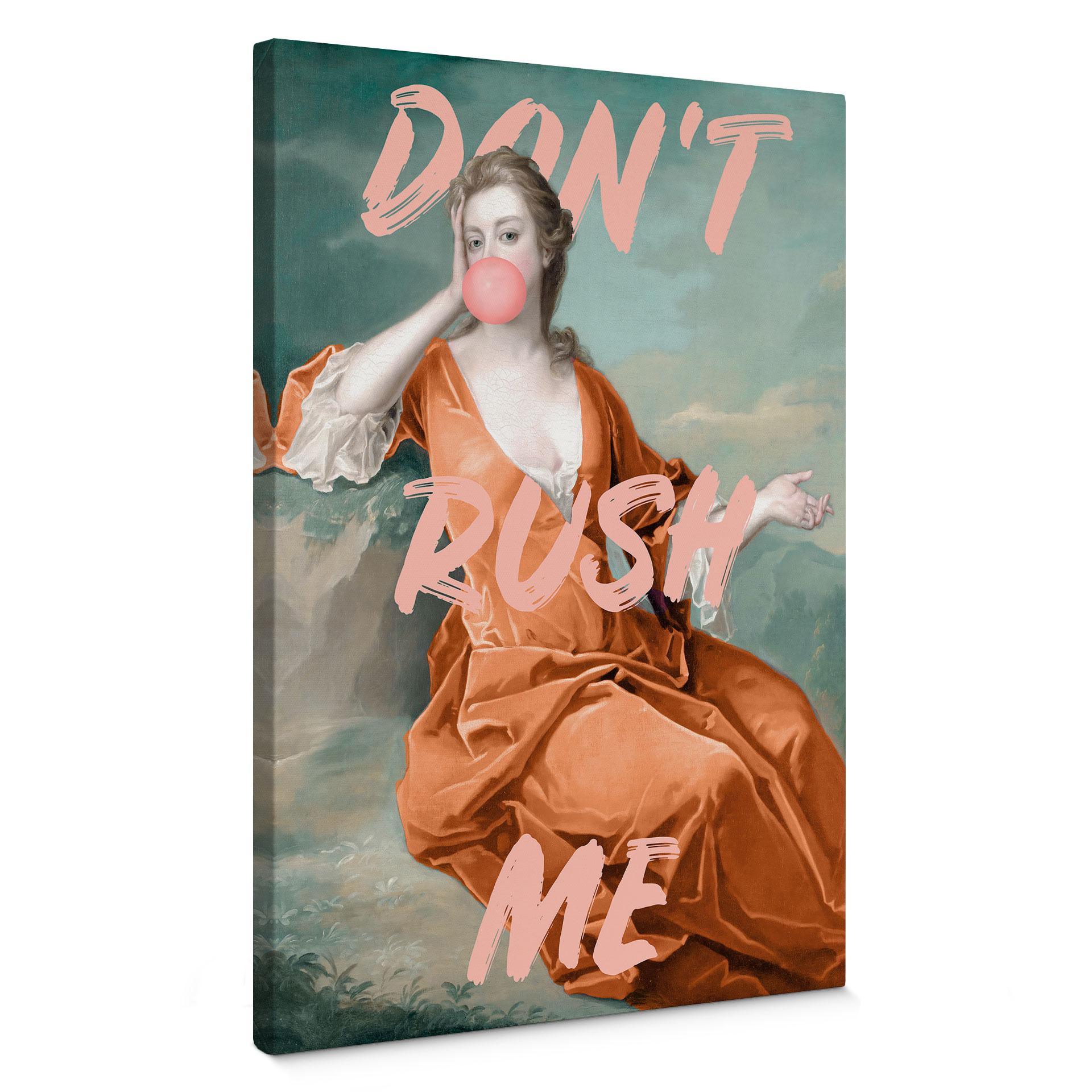 Lærredsprint - Hertuginde Sarah Churchill: Don't rush me - Grace Digital Art