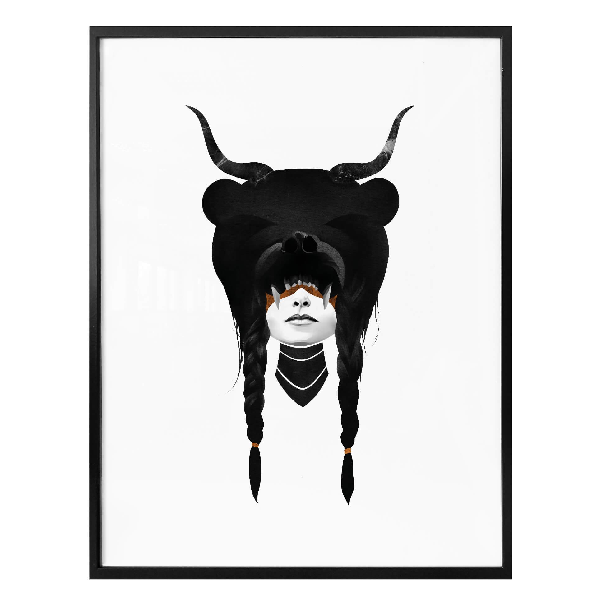 Ireland Plakat - Bear Warrior