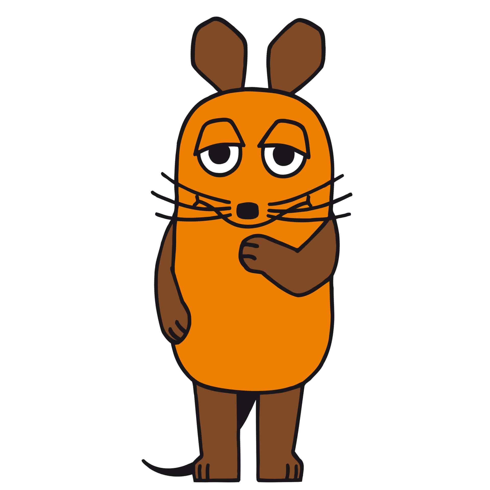 Wandtattoo Die Maus
