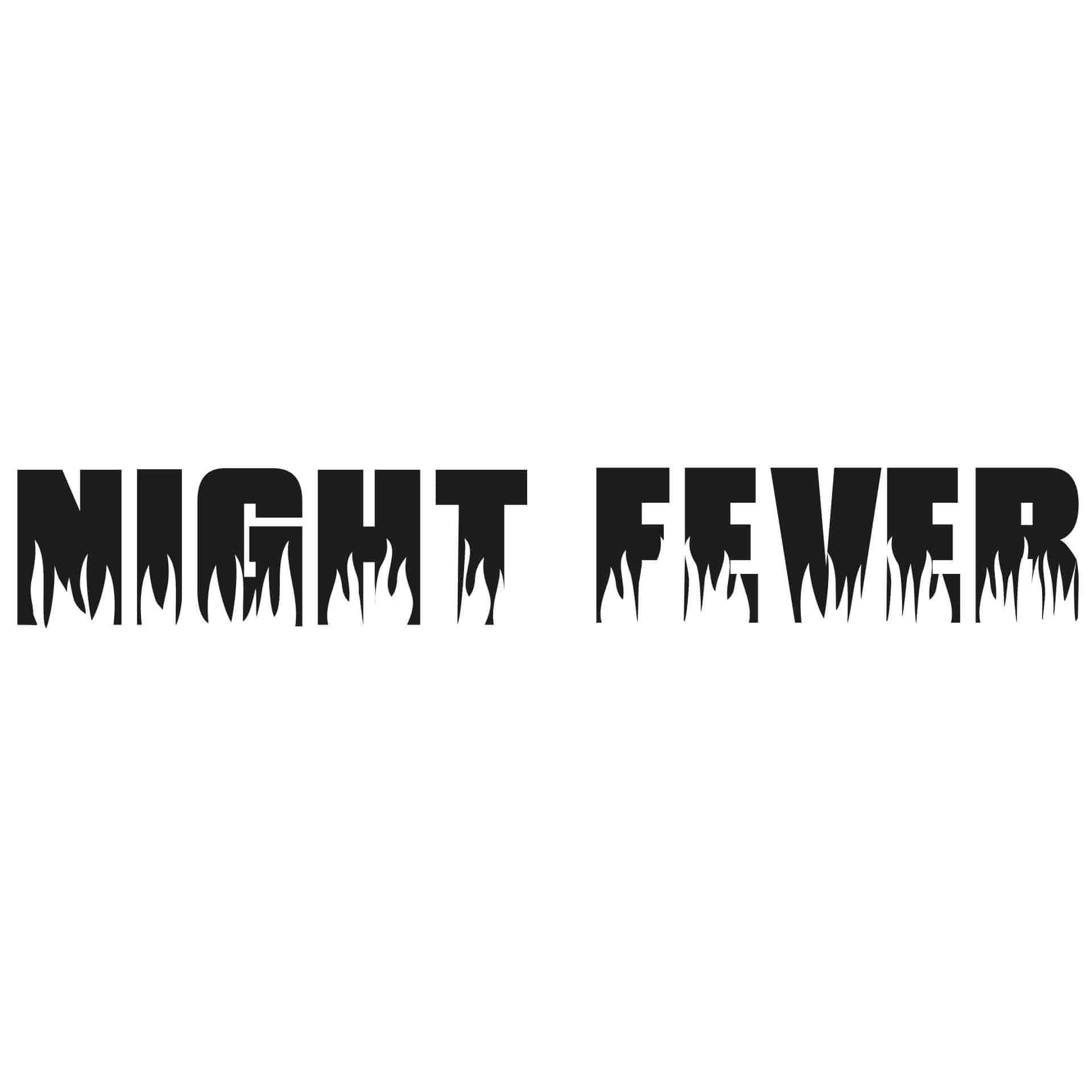Adesivo murale - Night Fever