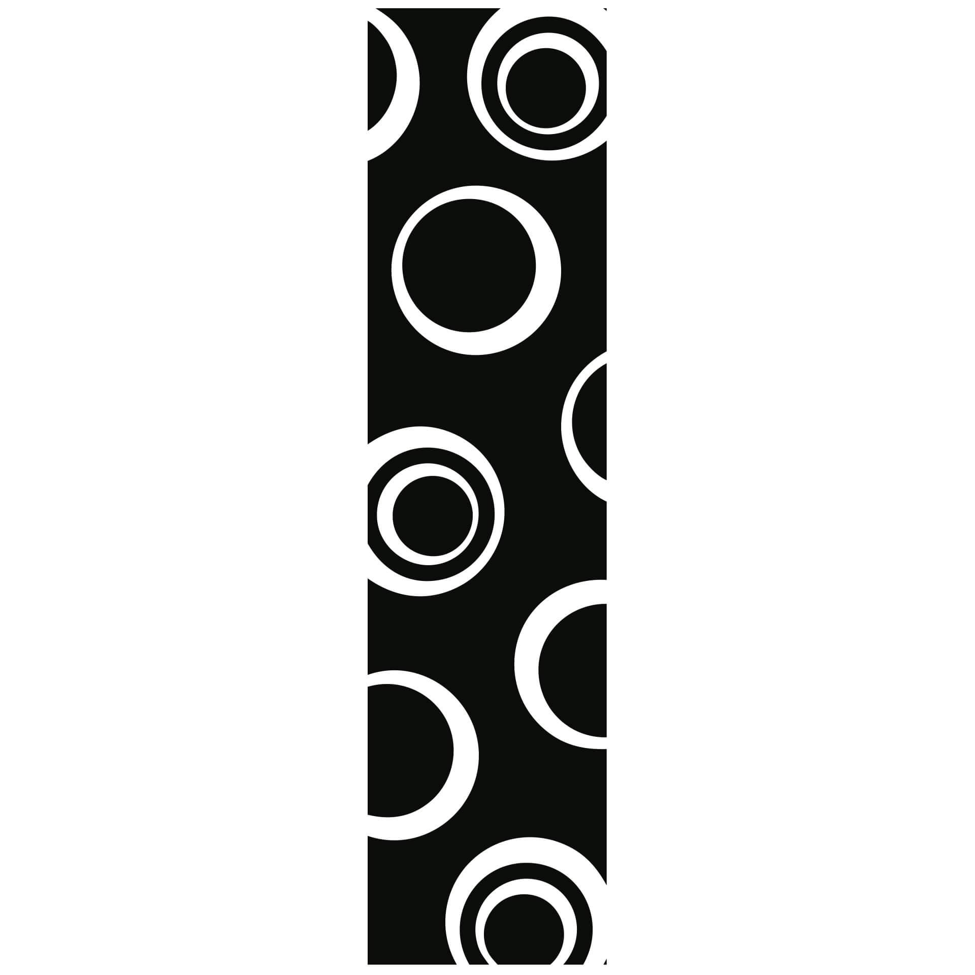 Wandtattoo Banner Kreise