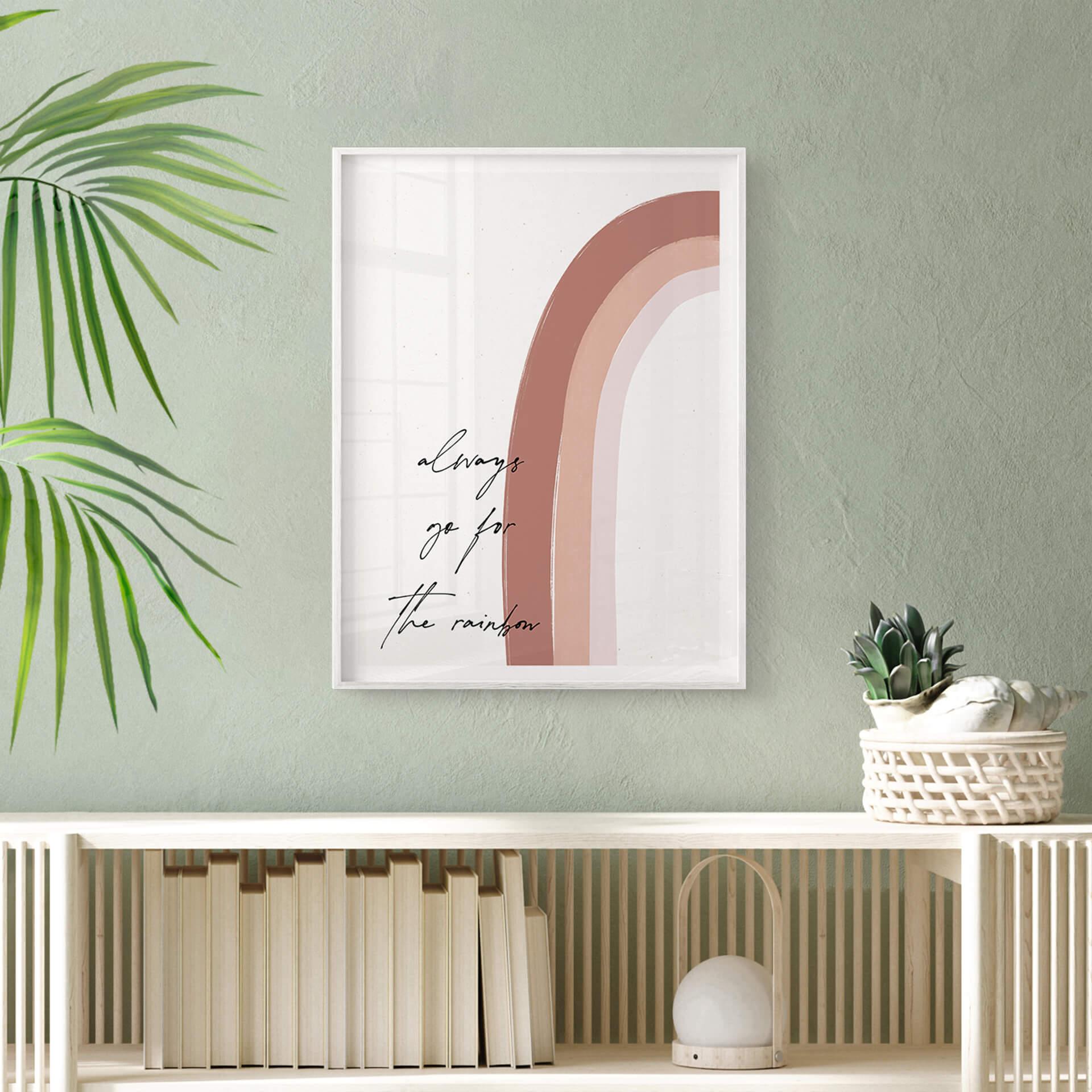 Poster uplusmestudio - Always go for the Rainbow