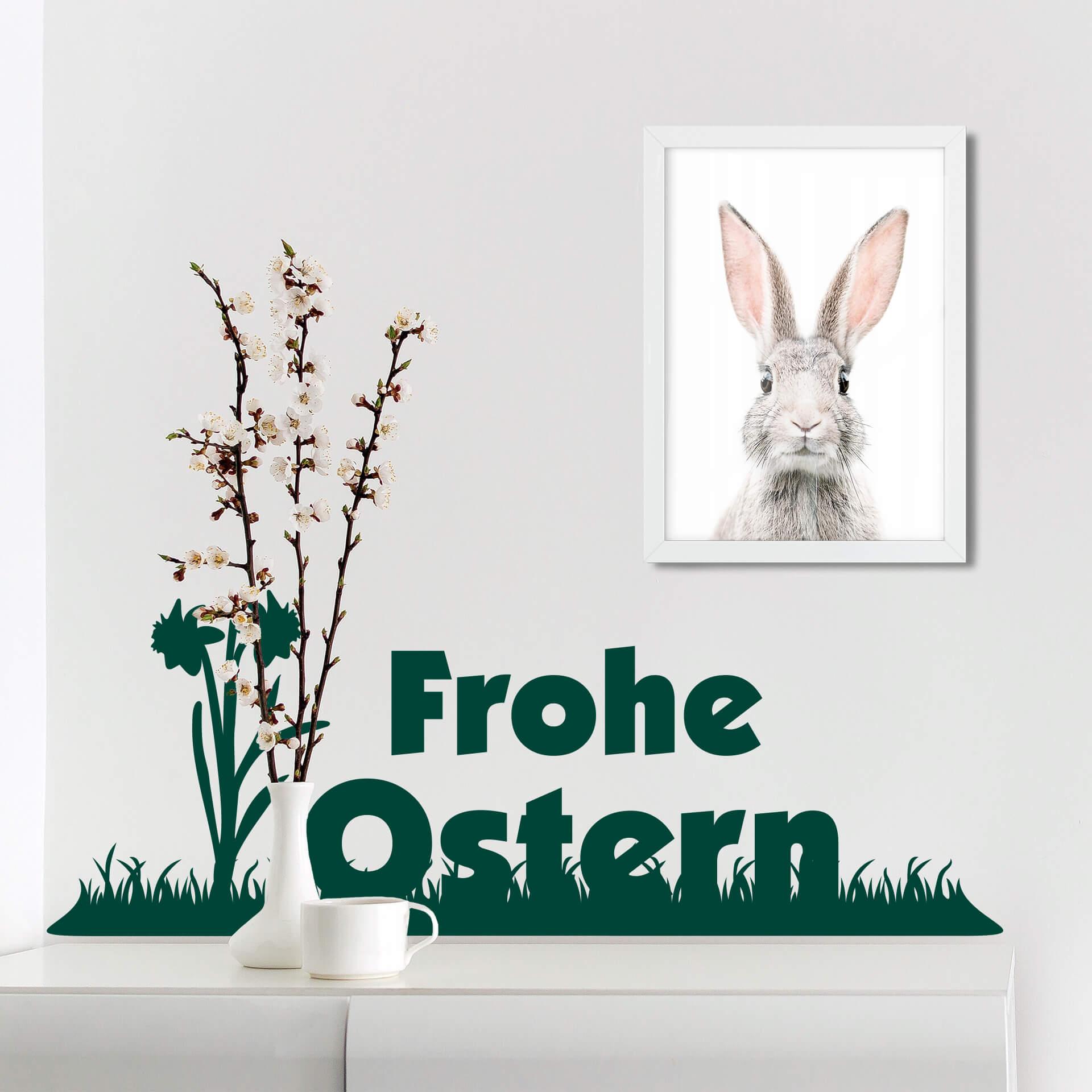 Wandtattoo Frohe Ostern 2