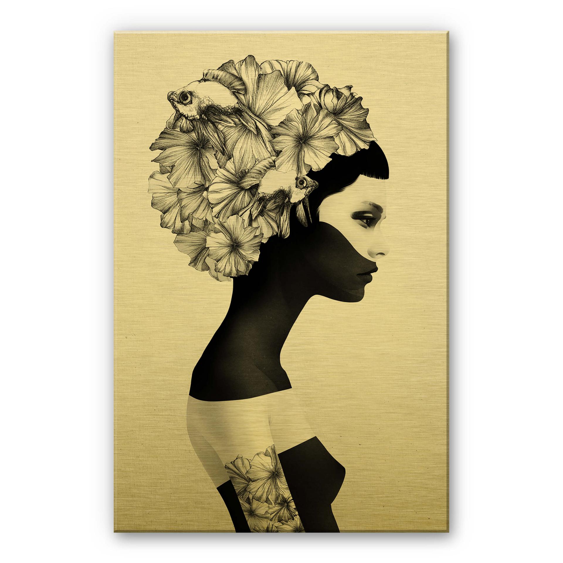 Alu-Dibond goud effect - Ireland - Marianna