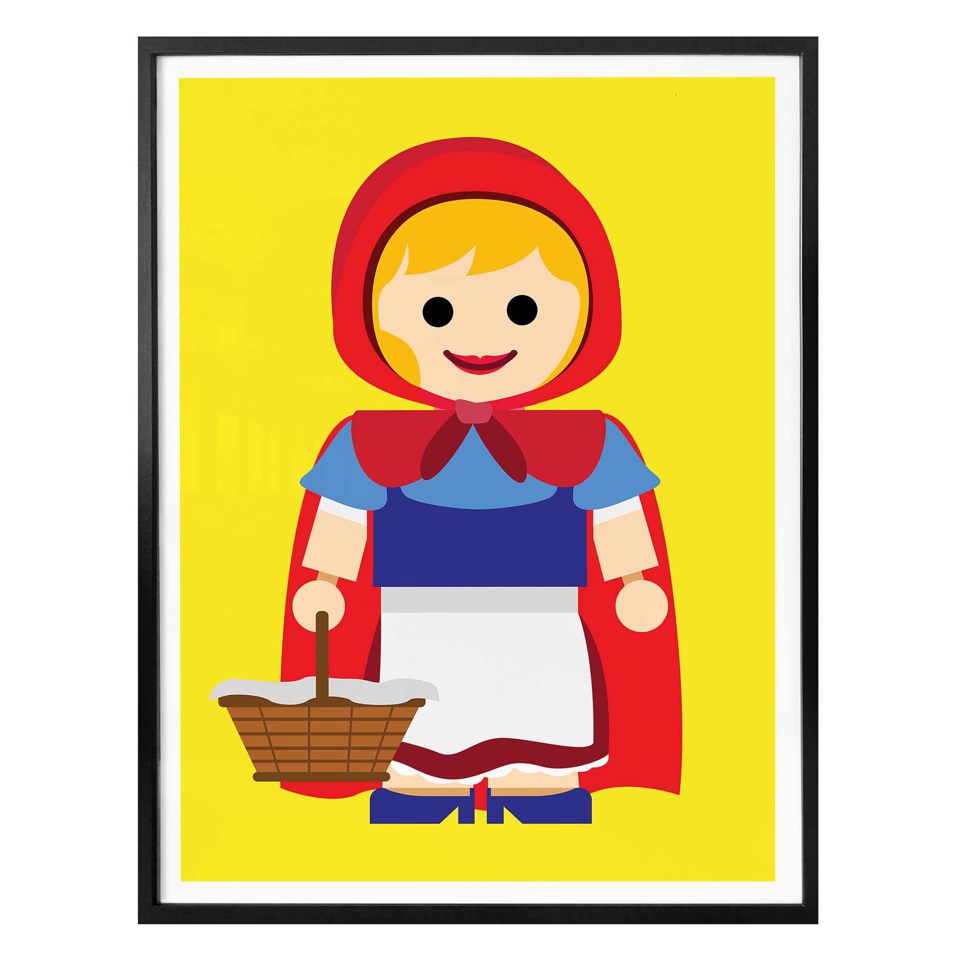Plakat - Gomes - Rødhætte legetøj