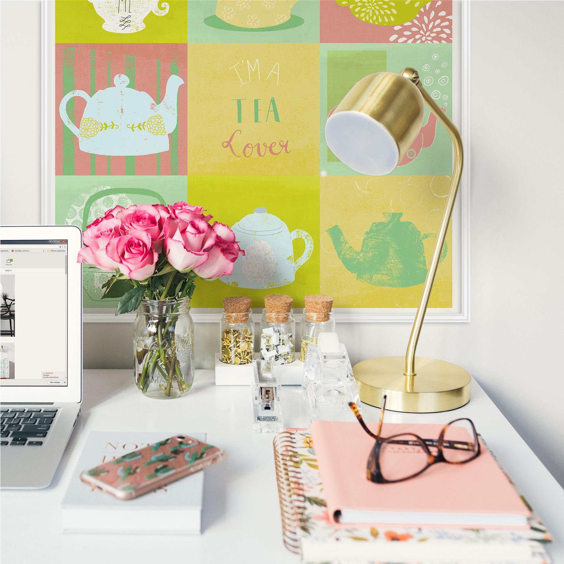 Wallprint Loske - Tea Time