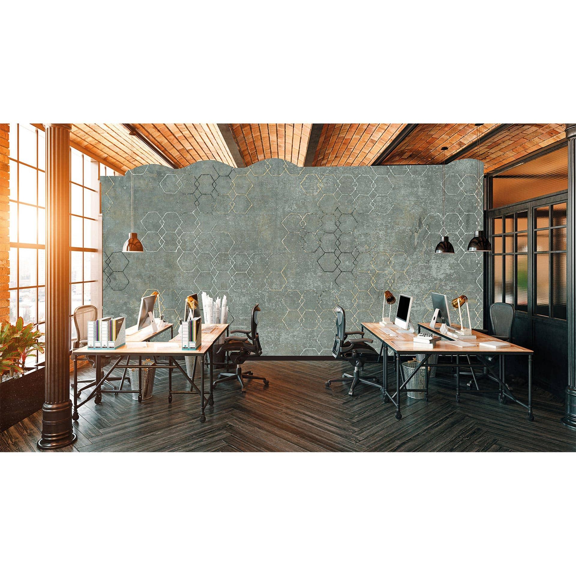 Architects Paper Papier peint photo Atelier 47 Hexagon Art