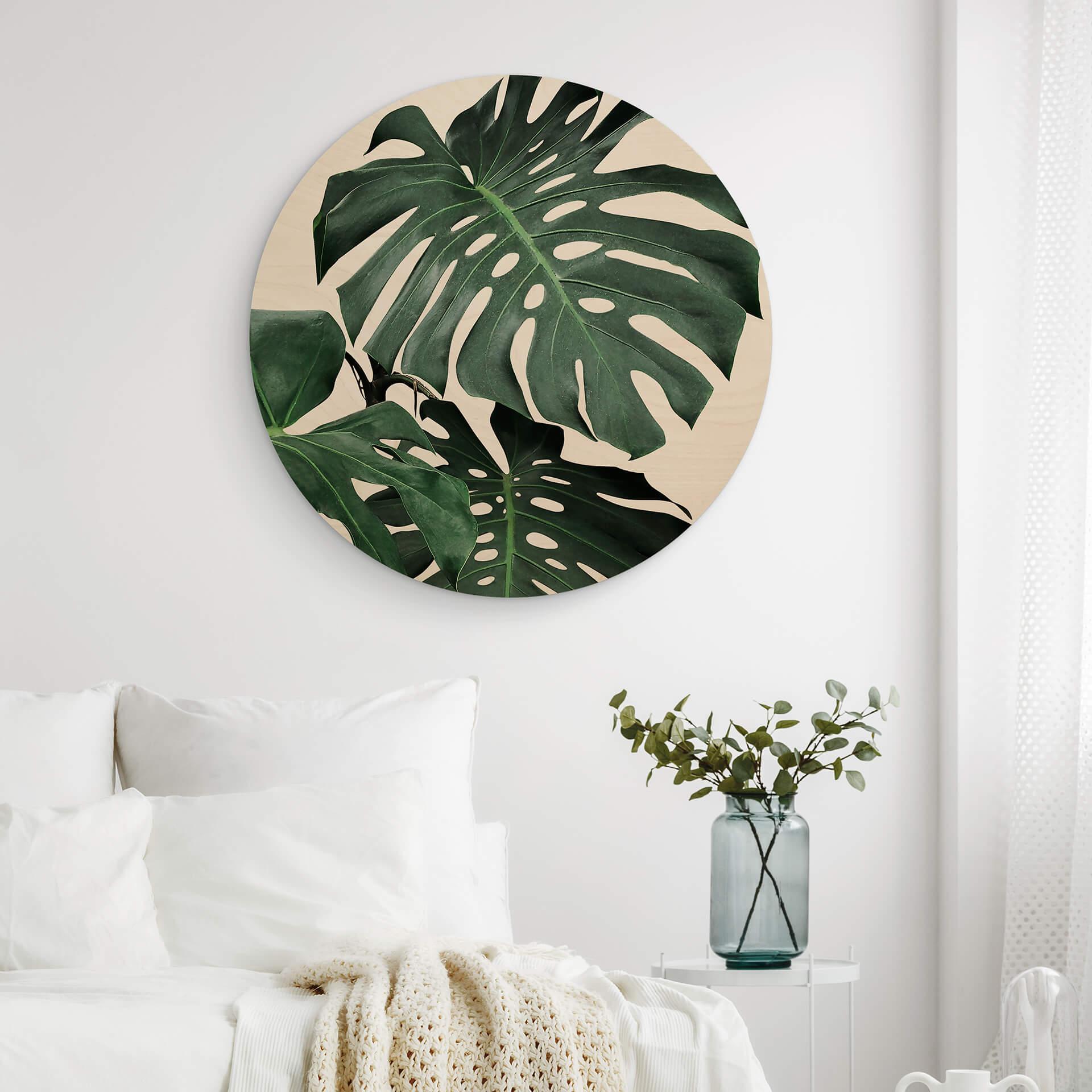 Billede af træ Sisi & Seb - Monstera - Rund