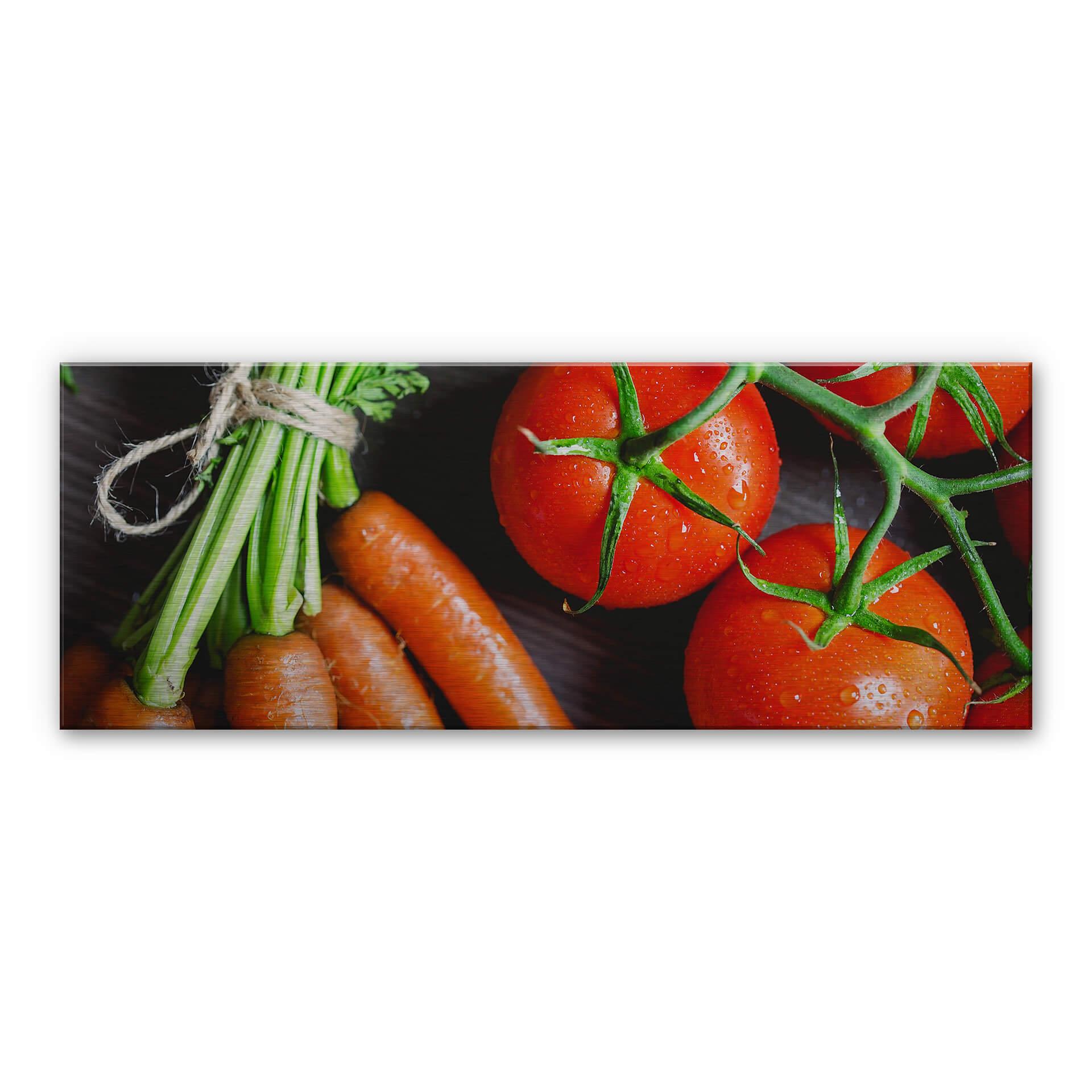 Aluminium Dibond – Fresh Cooking – panorama