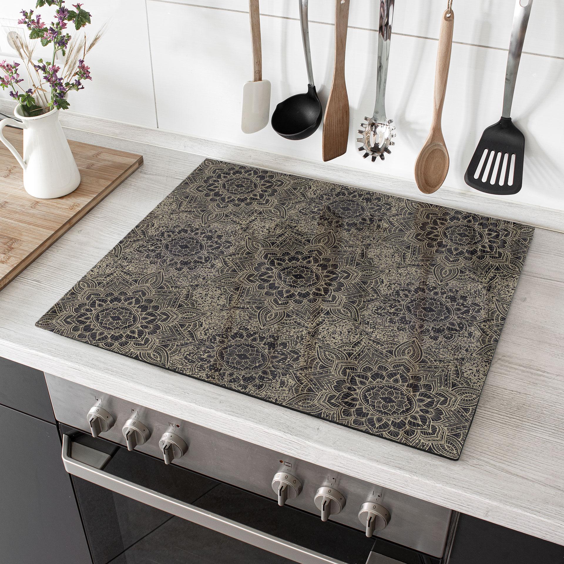Kogeplade Mandala Boho antik guld - Bloomery Decor