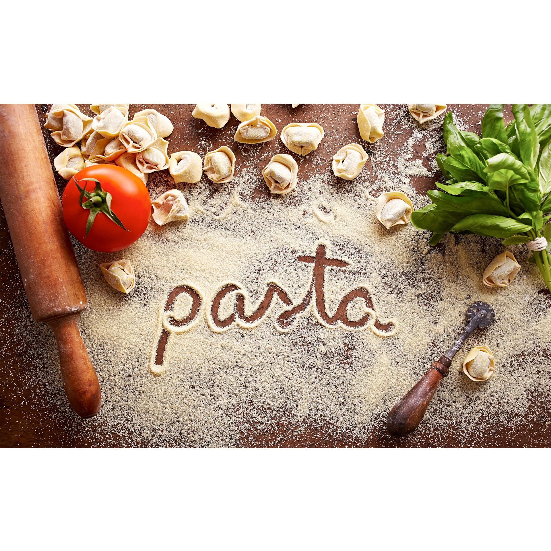 Fototapete Pasta - Tortellini - 384x260 cm