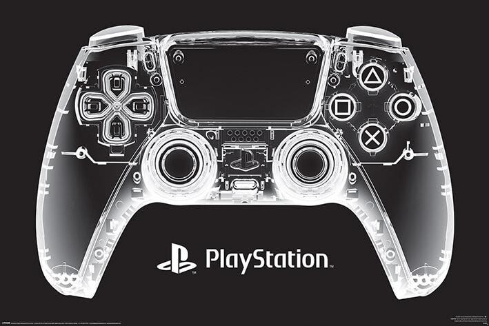 Gaming Poster PlayStation - X-Ray Pad 91,5x61 cm