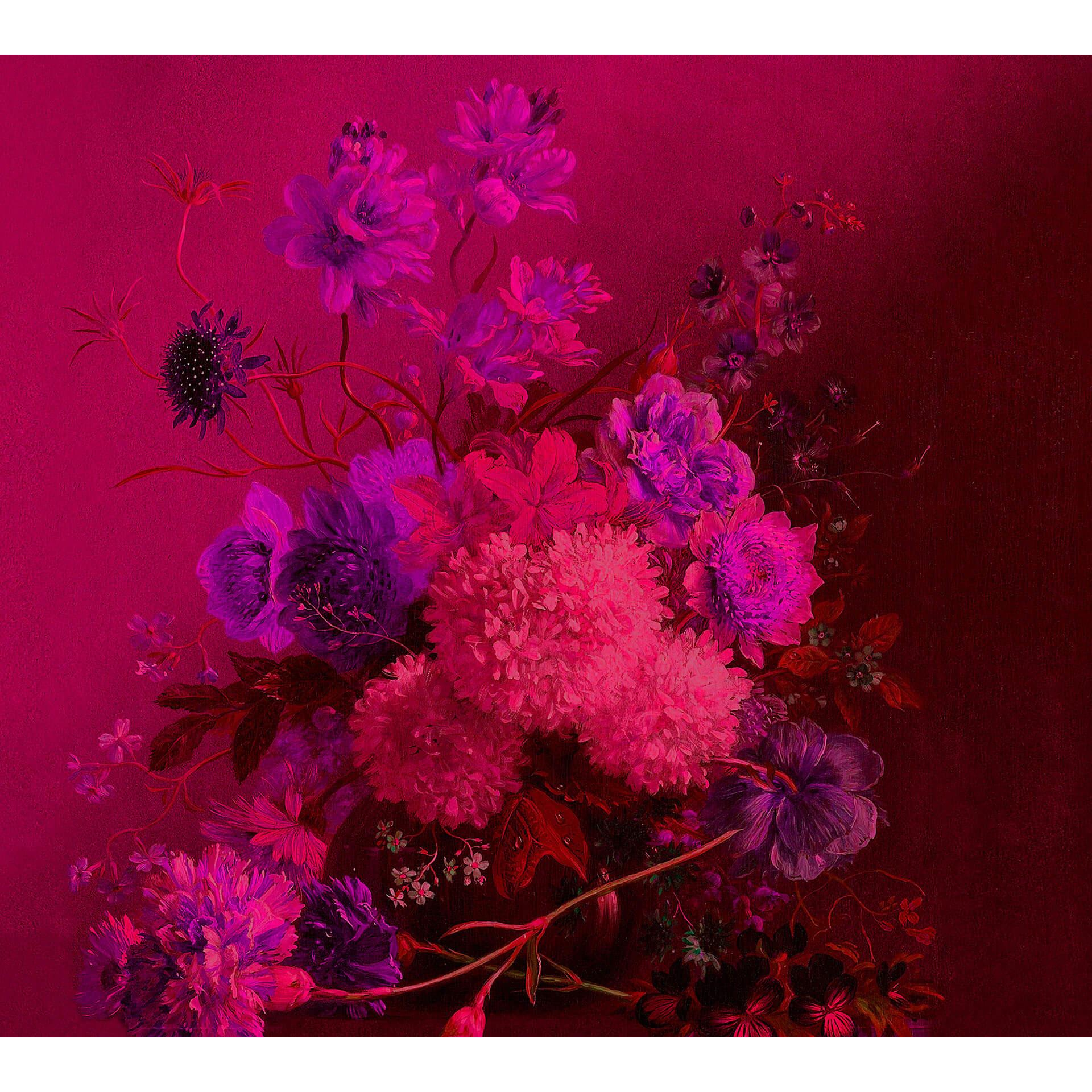 Livingwalls Fotobehang Walls by Patel bouquet vibrant 2
