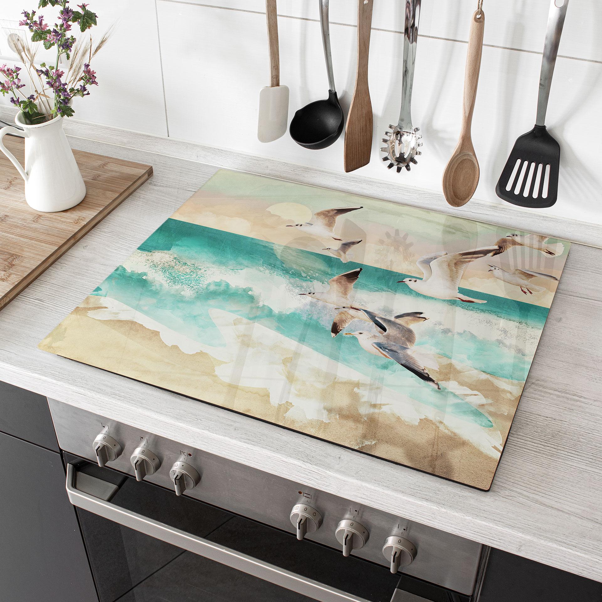 Kogeplade Måger på stranden - SpaceFrog Designs