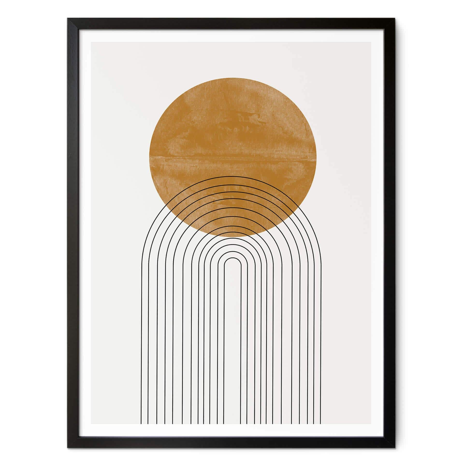 Poster The Miuus Studio - Abstrakt flöde