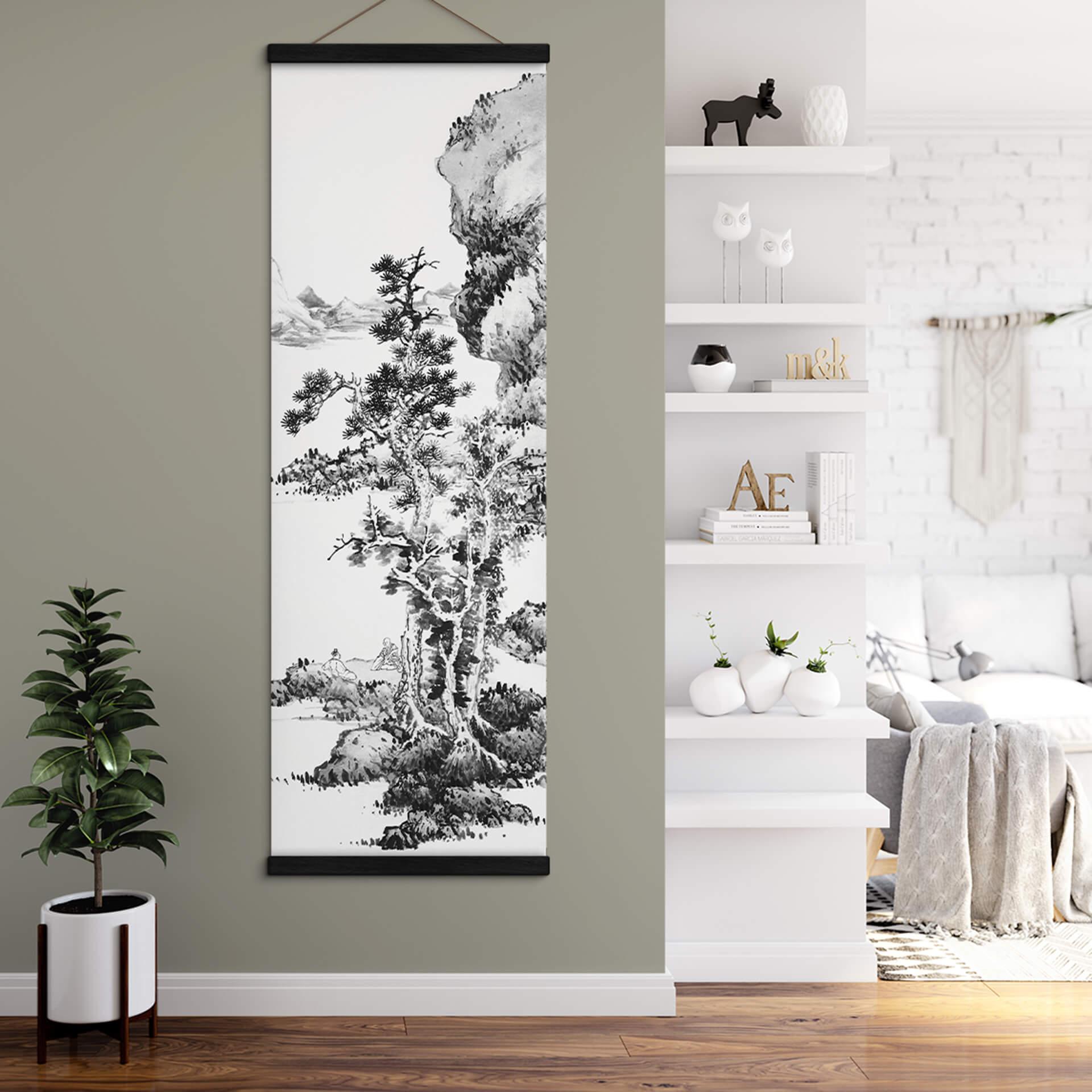 Tekstil plakat Ying - Zhi og Xu's underholdning - Panorama