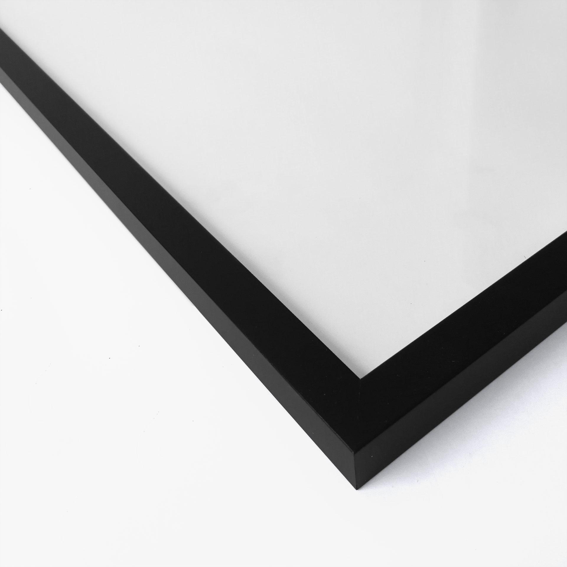Cornice in MDF - Nero