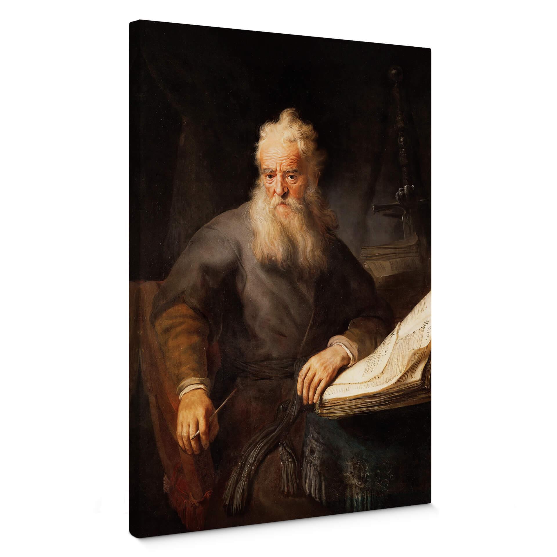 Rembrandt - Apostelen Paulus - Lærredsprint
