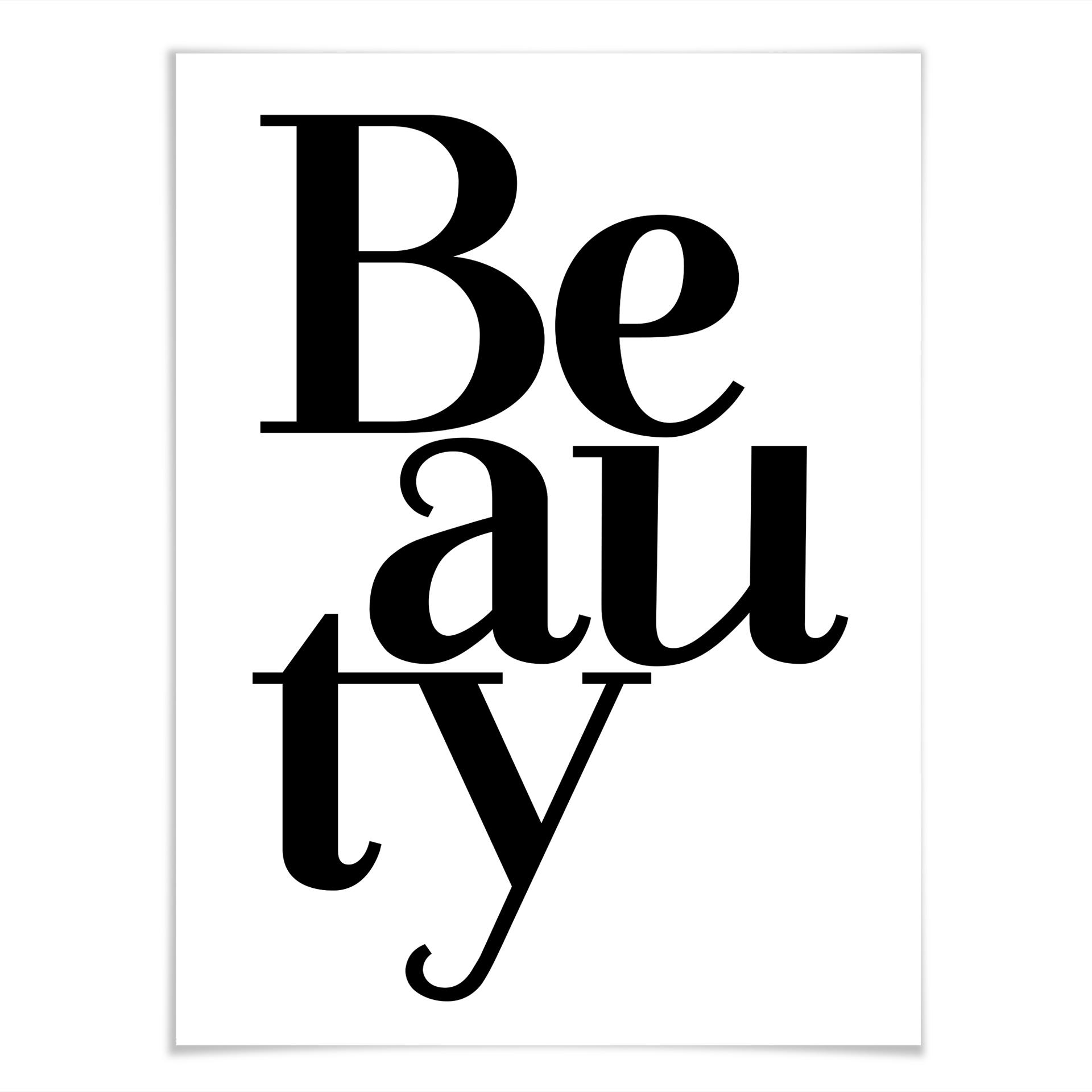 Plakat Beauty 03