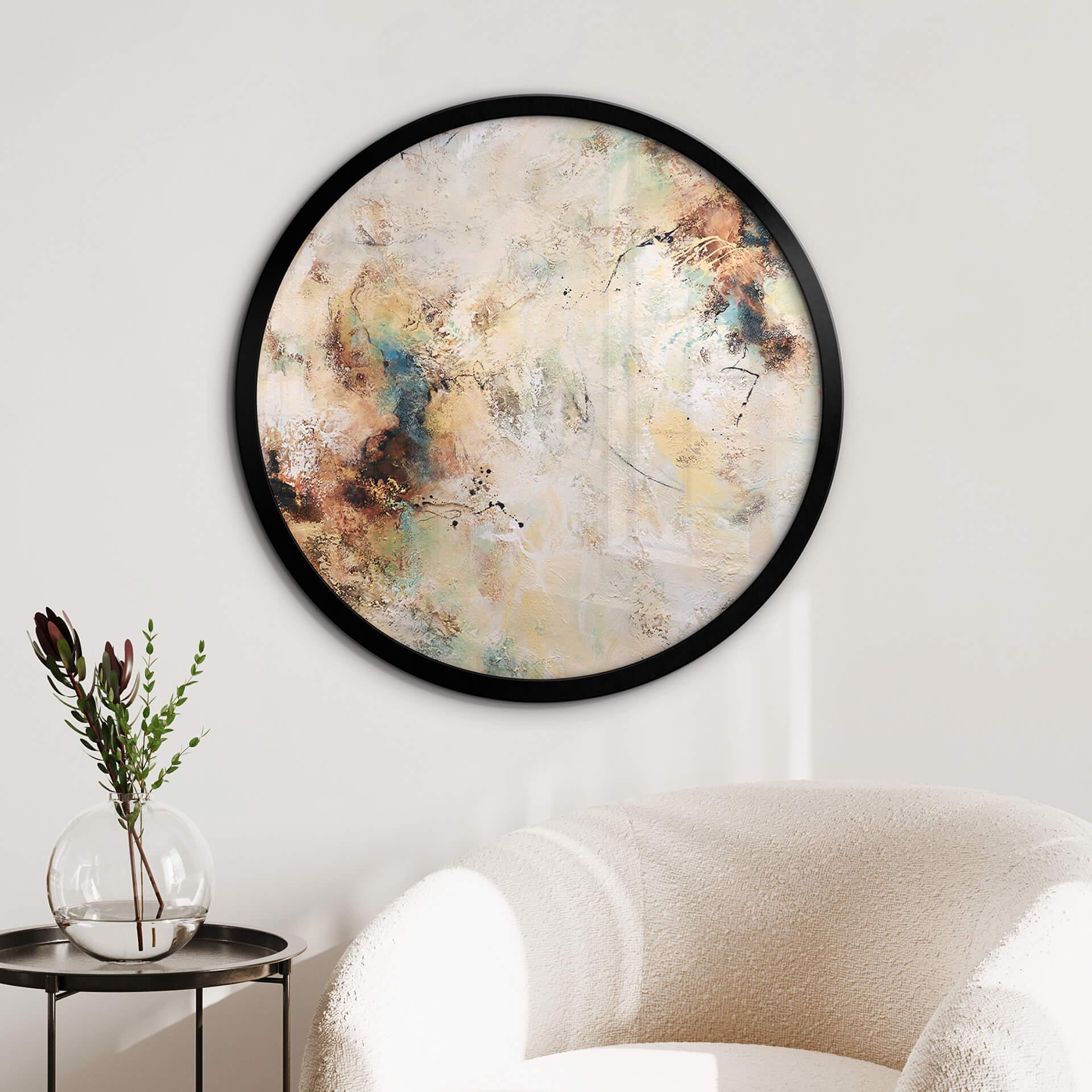 Plakat Fedrau - Harmony | Abstrakt kunst - Rund
