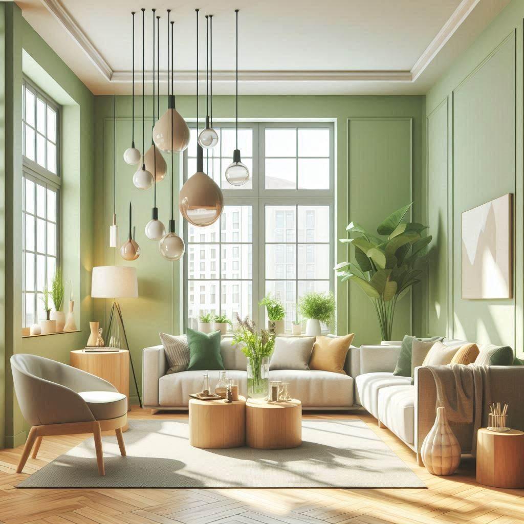 Pintura interior verde semimate I Lovely Lime | Crear armonía en la habitación | LA COCINA DE COLOR