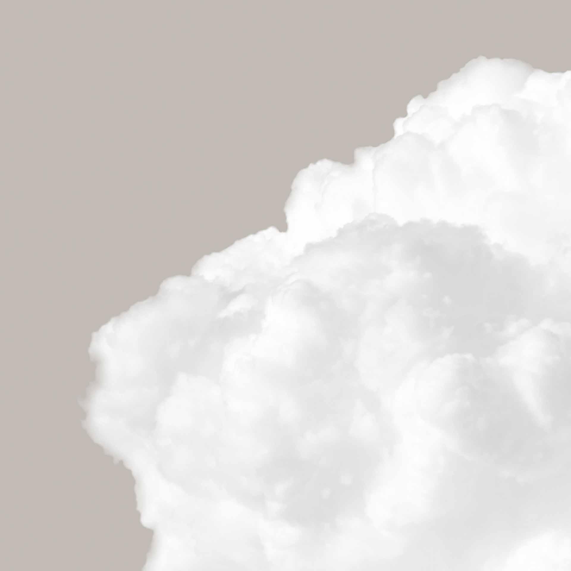 Clouds Clouds2 behang in grijs wit - vliesbehang Designwalls 2 - 2,55 x 3,5 m