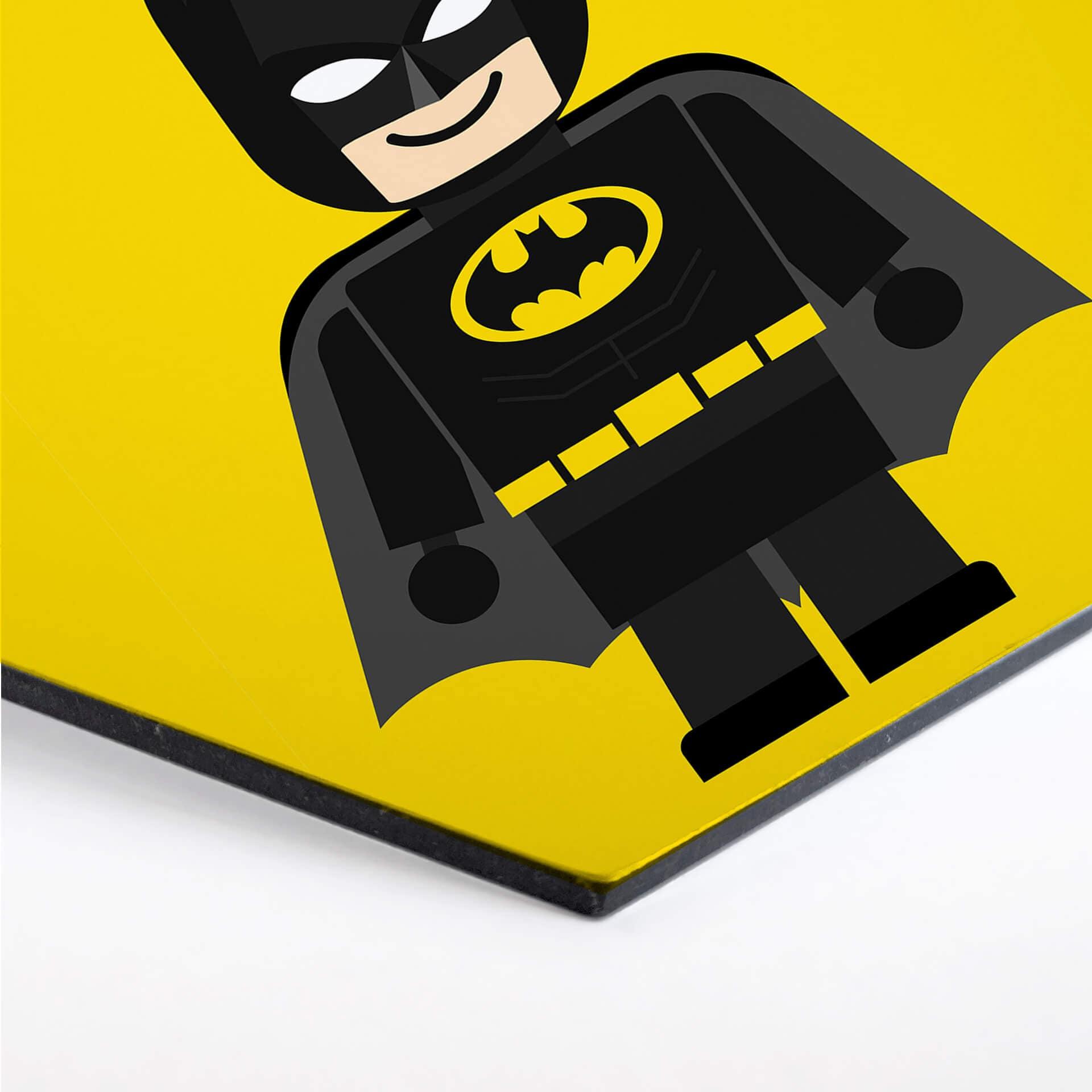 Hexagon - Alu-Dibond - Gomes - Batman legetøj
