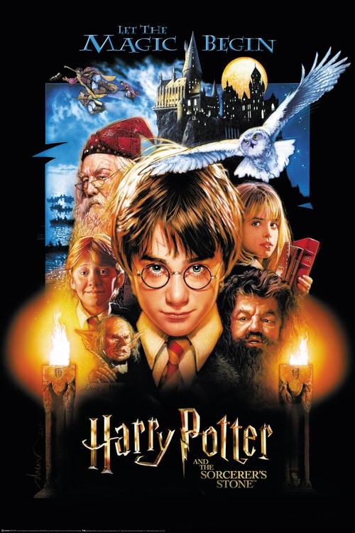Filmplakat Harry Potter - De Vises Sten, plakat (61 x 91,5 cm)