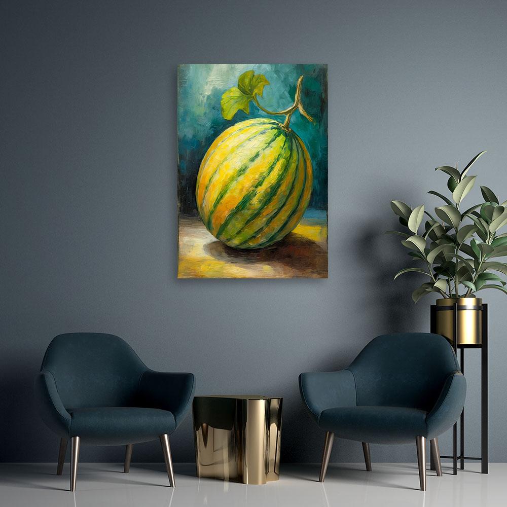 Canvasbillede, melonfrugt