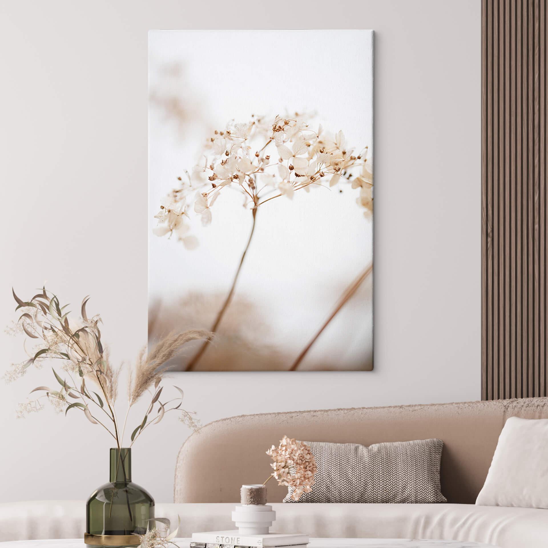 Lienzo 1X Estudio - Rama con delicadas flores