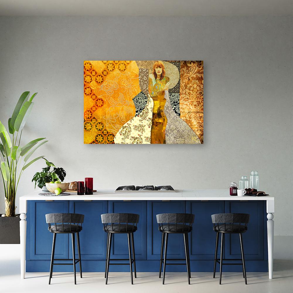 Canvasbillede, Gustav Klimt kvinde