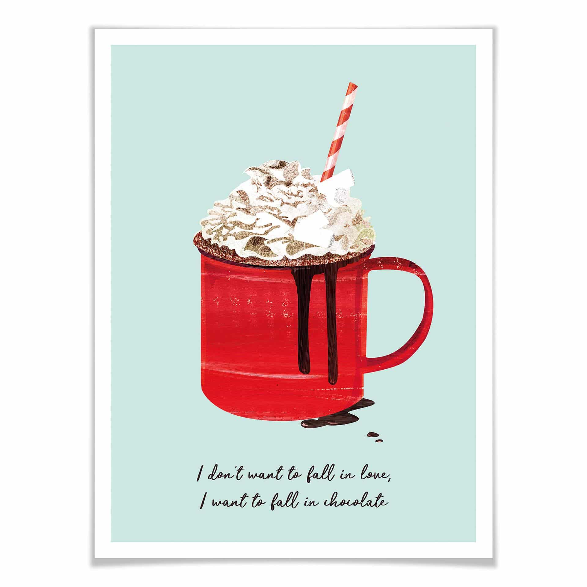 Póster Goed Blauw - Chocolate caliente