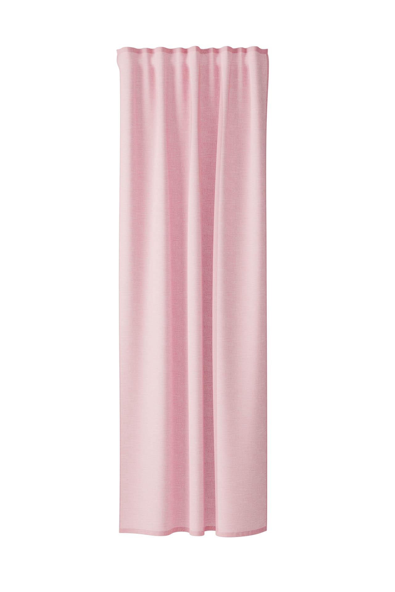 Homing Fertigschal mit verdeckten Schlaufen Oskar rose -  2,45 x 1,4 m