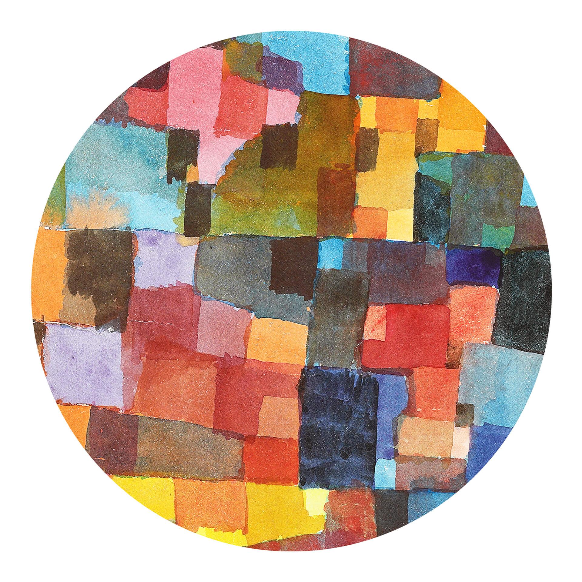 Wandtattoo Klee - Raumarchitekturen - Rund