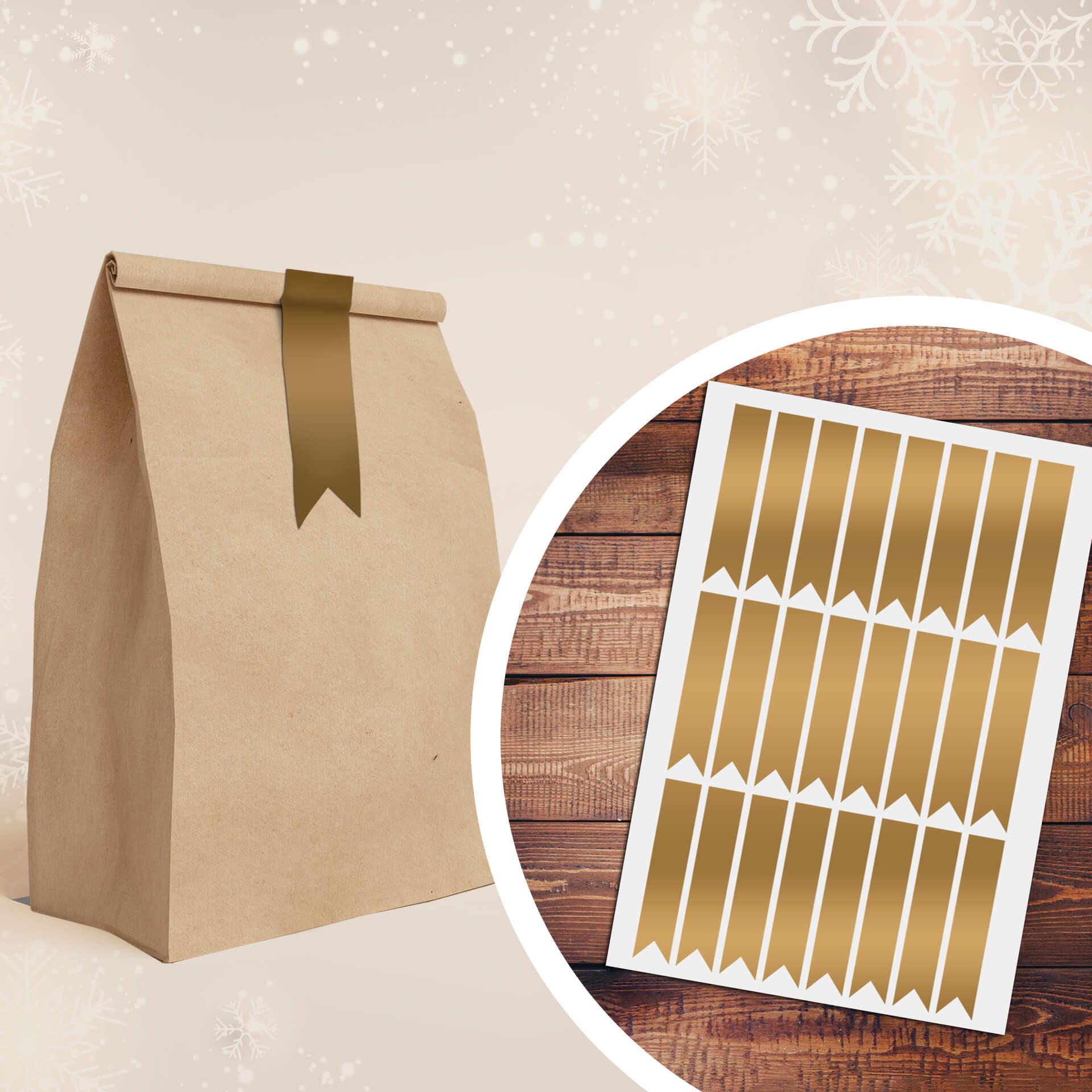Sticker Adventskalender Streifen