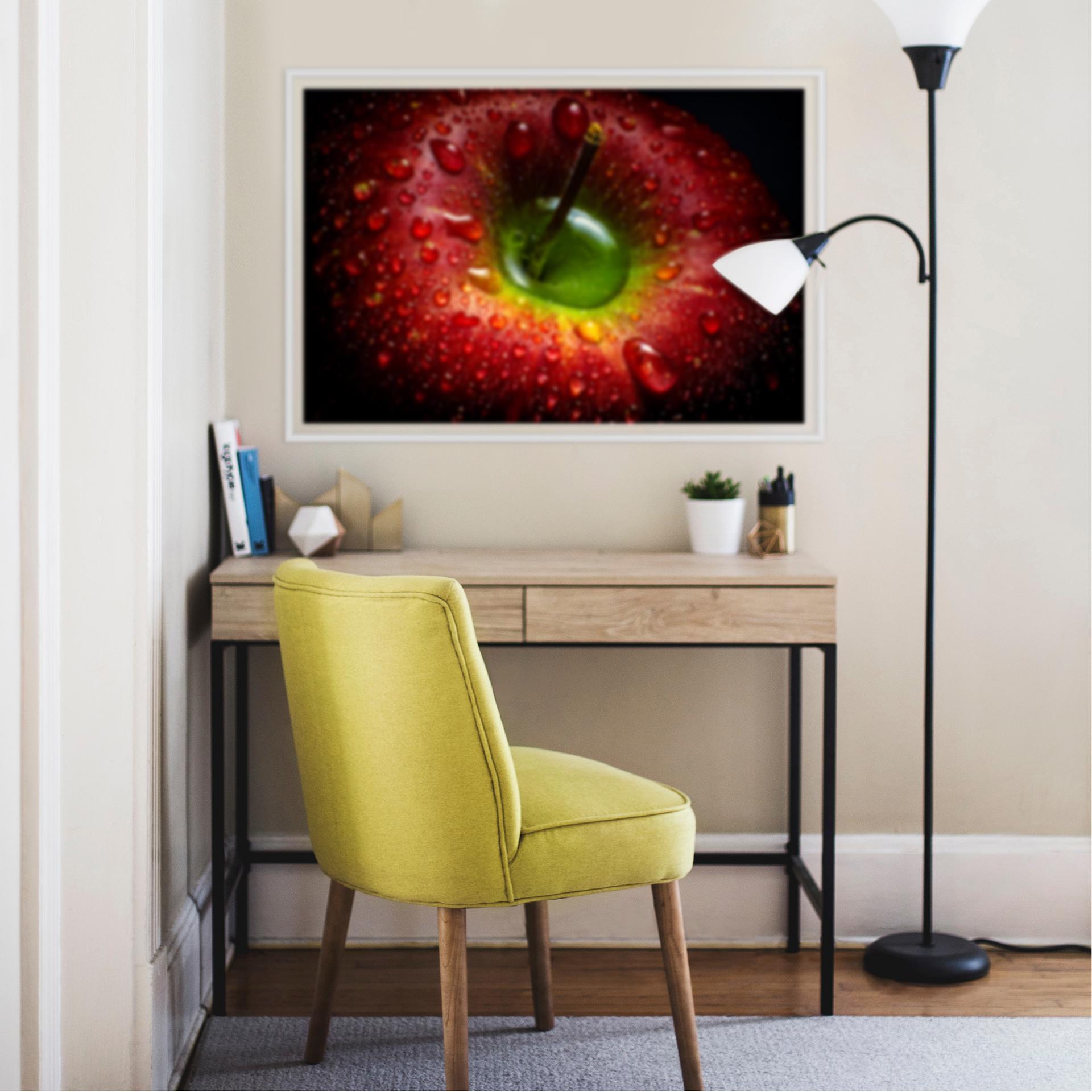 Zelfklevende Poster Ianeva - Red Apple