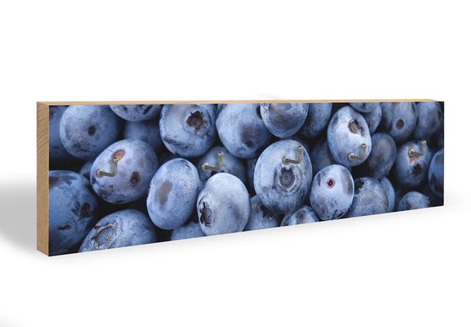 Hakenleiste Blaubeeren + 5 Haken