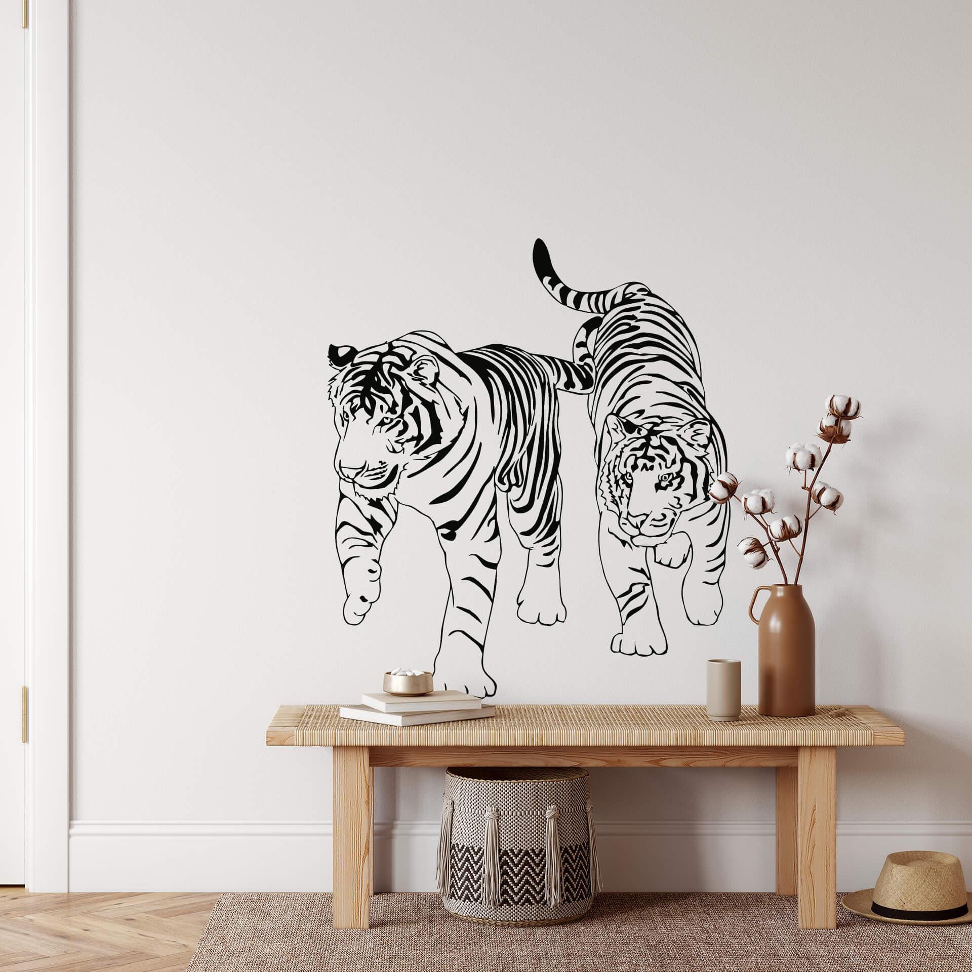 Wandtattoo Tiger 1