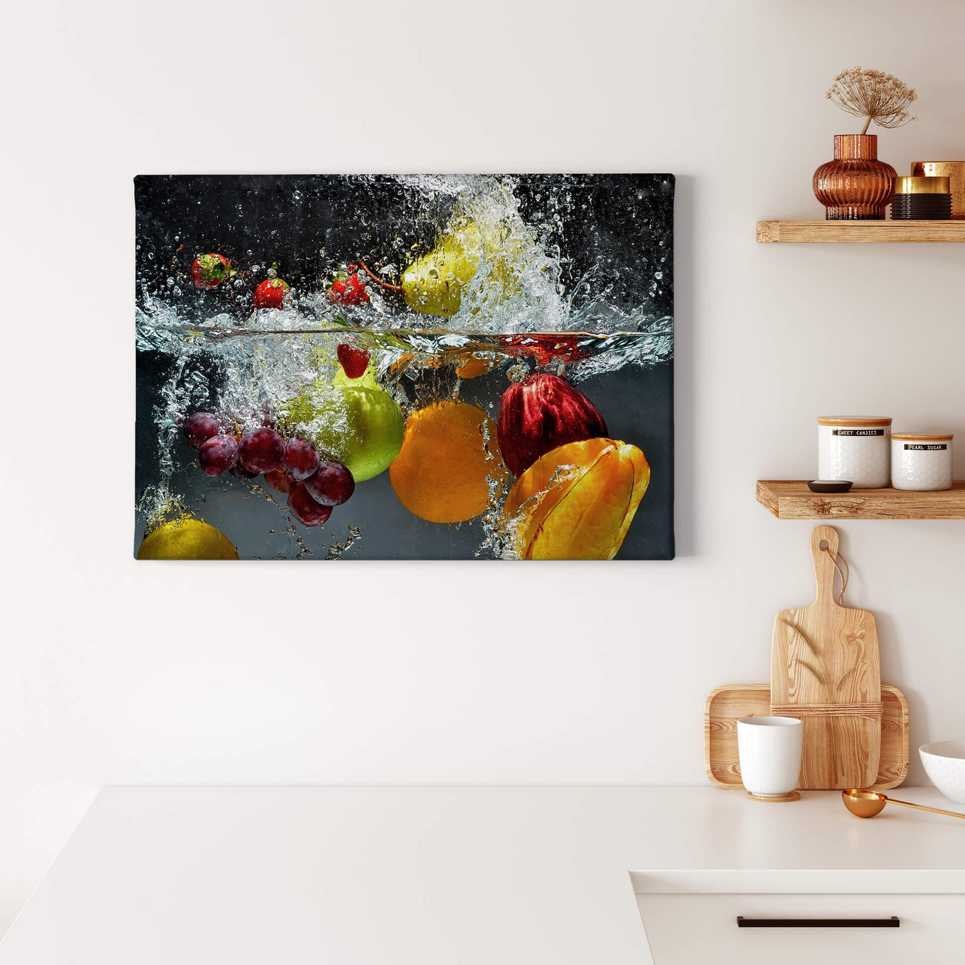 Canvas Verfrissend Fruit