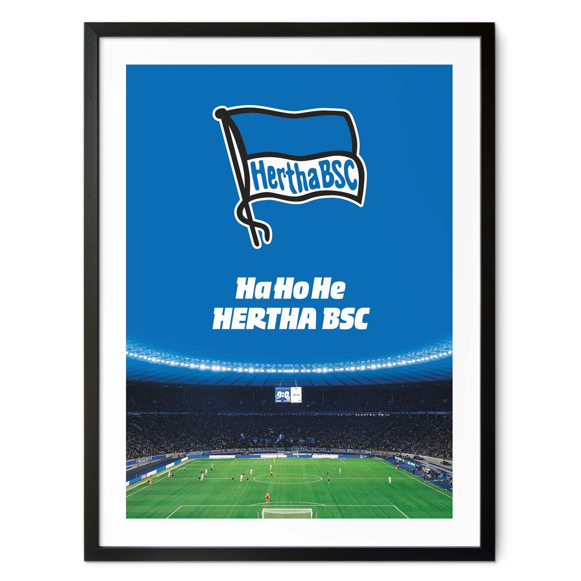 Poster Hertha BSC - HaHoHe