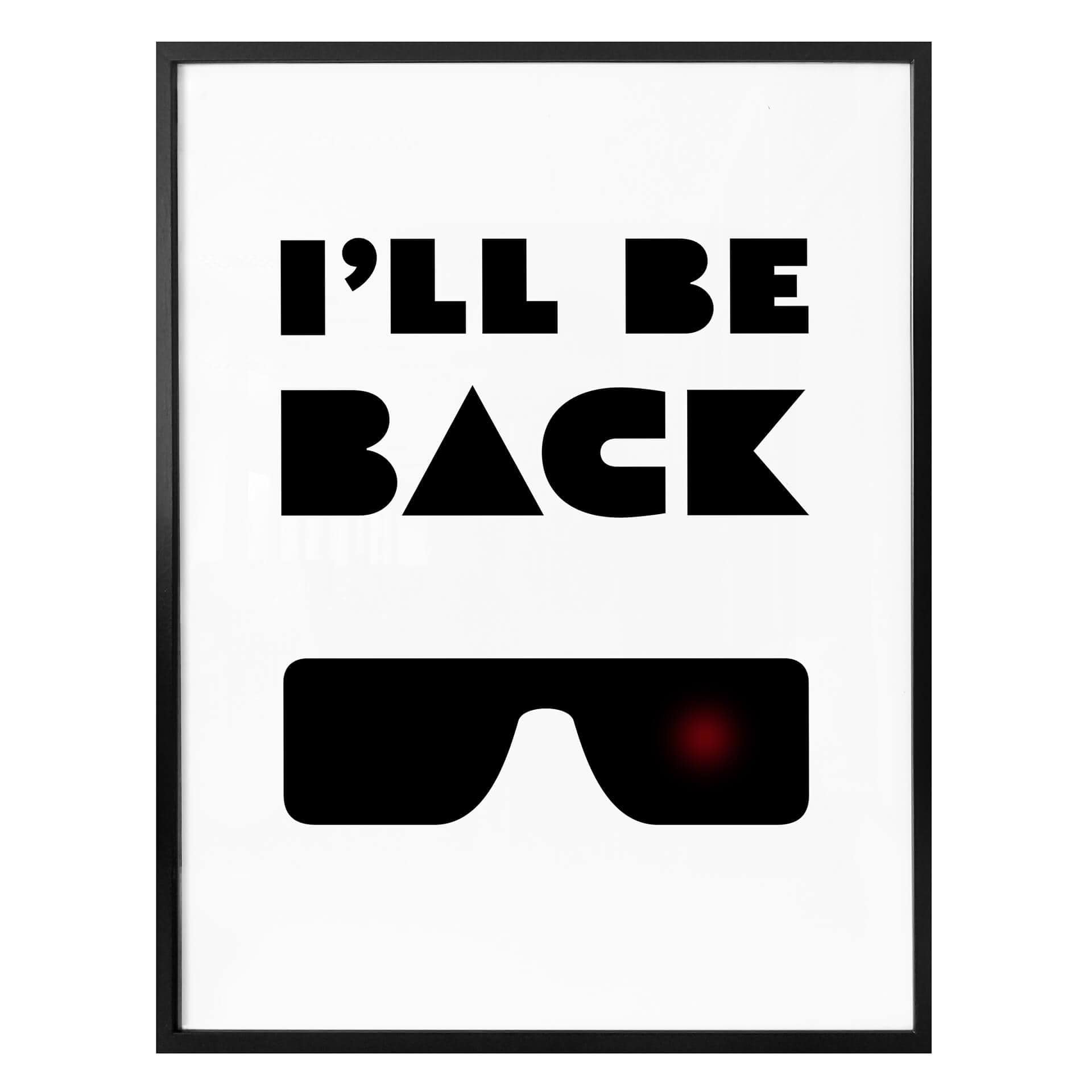 Plakat - I'll be back