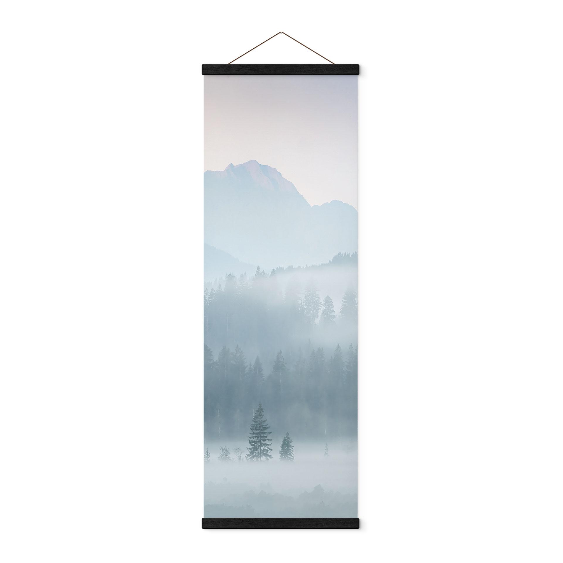Tekstil plakat Tåget skovlandskab om efteråret - Eisenmann - Panorama